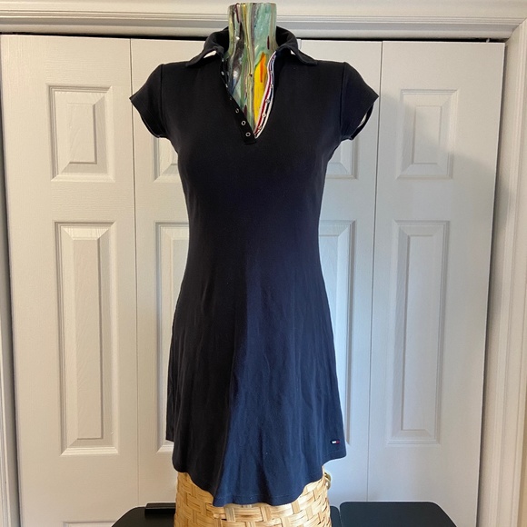 Vintage Tommy Hilfiger Polo Collar Dress size Medium - Picture 10 of 12